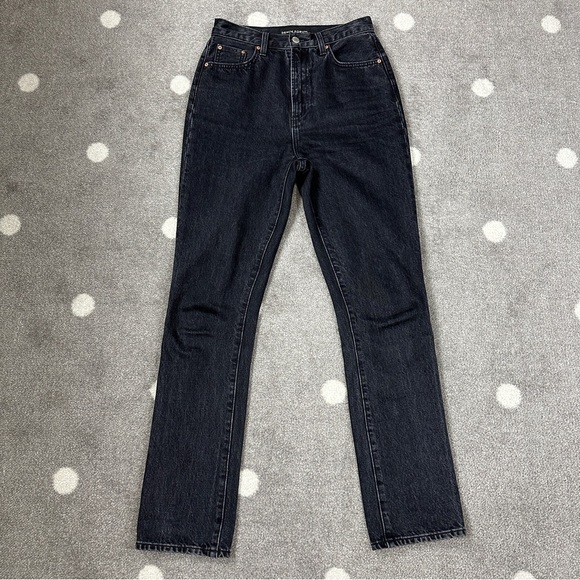 Aritzia Denim Forum The Nina Super High Rise Cigarette Jeans 30L - Picture 4 of 14